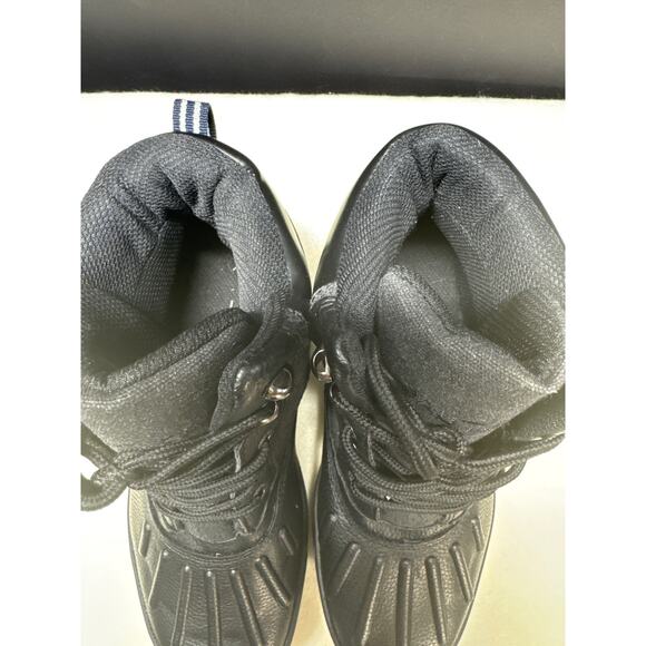 Nautica New Bedford Weather-Resistant Insulated Duck Boot in Black Canvas Men 7 - Picture 5 of 9